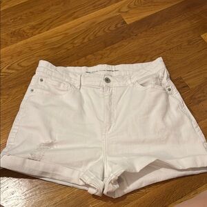 INC Women's White Shorts